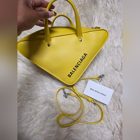 Balenciaga Yellow Women's Bag - Picture 1 of 12